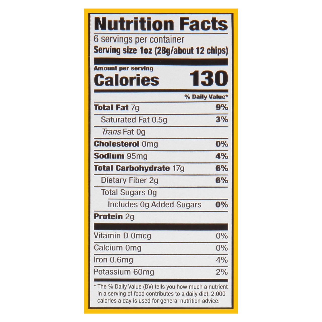 OG3 GOE YELLOW CORN CHIP ( 12 X 5.5 OZ   )-0